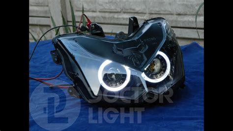 Kawasaki Z1000 Reflektor FULL LED Soczewki Bi Led Ringi DOCTOR LIGHT