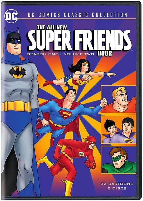 Amazon All New Super Friends Hour Season 1 Vol 2 Repackaged DVD