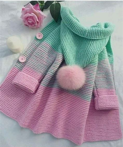 Abrigos Tejidos A Mano Abrigos Mano Tejidos Knitting Girls Baby