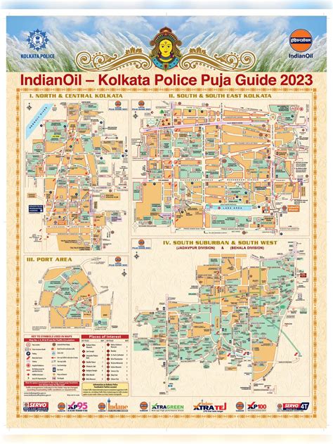 Kolkata Durga Puja Map 2023 PDF - InstaPDF