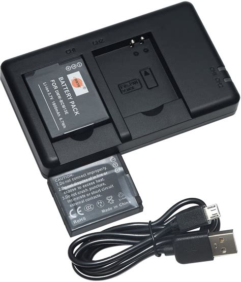 Dste Replacement For 2x Dmw Bcm13 Battery Rapid Dual Charger With