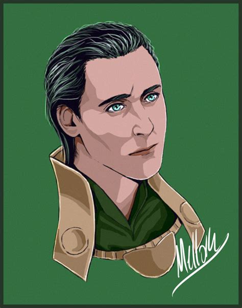 Another Portrait Of Mcu Loki By Mellorianj On Deviantart