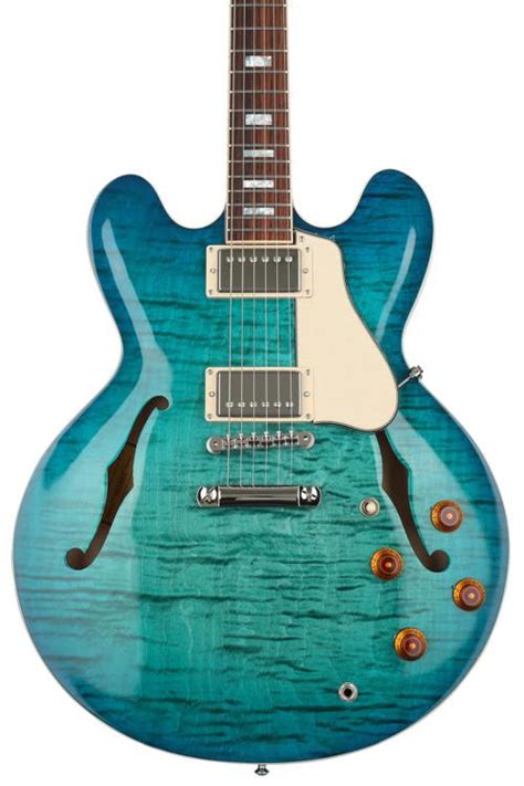 Gibson Memphis ES 335 Figured 2018 Aquamarine Sweetwater