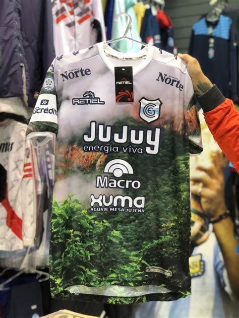 Camiseta Gimnasia Y Esgrima De Jujuy Suplente 2022