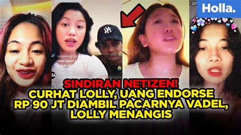 Sindiran Netizen Curhat Lolly Uang Endorse Rp 90 Juta Diambil Pacar