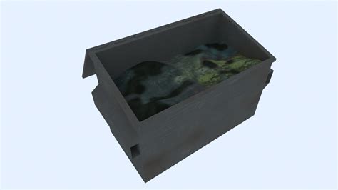 Garbage Container 1 - 3D Model by kopofx