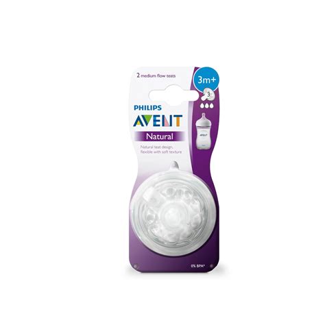 Bico de Mamadeira Philips Avent Pétala n3 Linha Natural Bico de