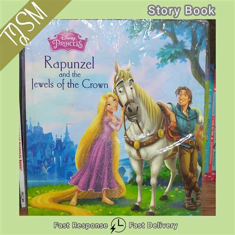 Jual BBW RAPUNZEL AND THE JEWELS OF THE CROWN DISNEY PRINCESS STORY