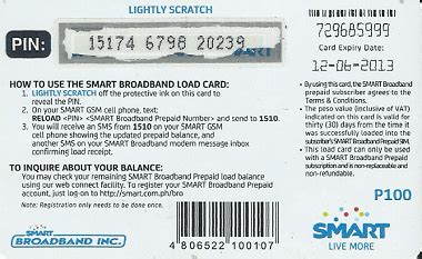 Reload Smart Bro Account Using Prepaid Load Card StarrGuide