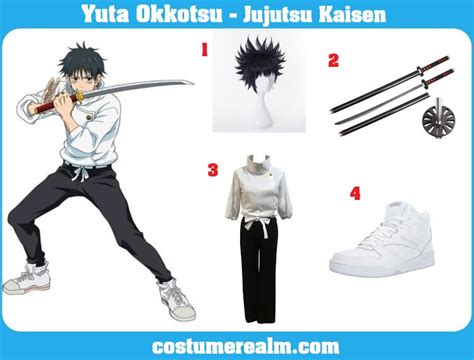 Dress Like Yuta Okkotsu From Jujutsu Kaisen Yuta Okkotsu Costume