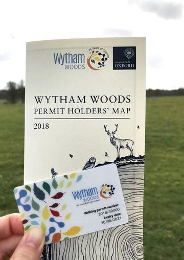 Wytham Woods permit and map revamped | Wytham Woods