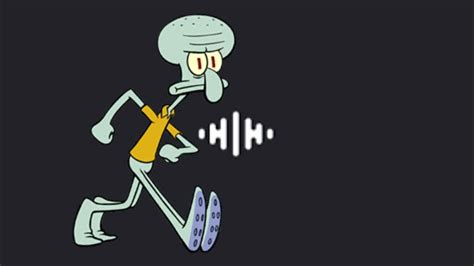 Squidward Walking Sound Effect Youtube