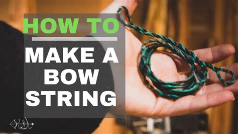 How To Make A Flemish Twist Bow String