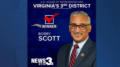 Wtkr News 3 On Twitter Ap Bobby Scott Wins In Virginias 3rd