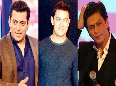 First Time In Bollywood History Shah Rukh Salman Aamir To Share