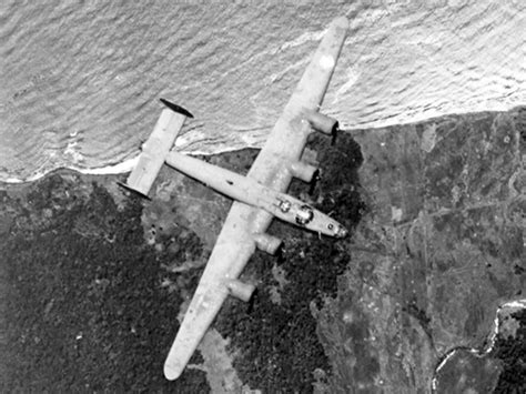 Pacific Wrecks Enlargement Of B Liberator Over Cape Gloucester