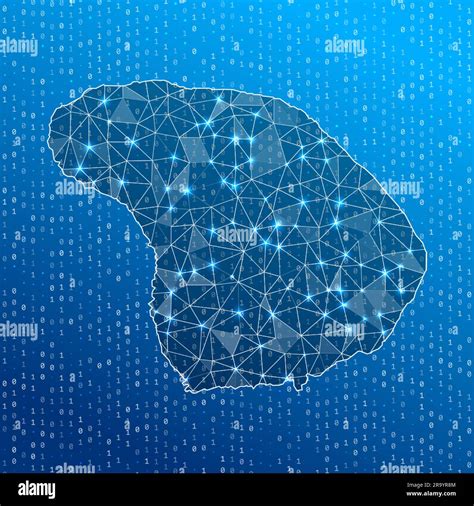 Network Map Of Lanai Island Digital Connections Map Technology