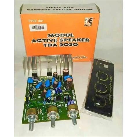 Jual Kit Aktif Speaker Stereo Tda Modul Aktif Speaker Stereo Tda