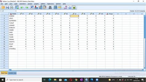 Tutorial Uji Validitas Reliabilitas Menggunakan SPSS 25 YouTube