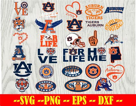 Auburn Tigers Football Team Svg Auburn Tigers Svg N C A A Inspire