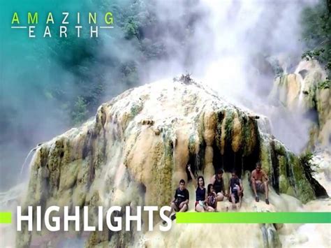 Amazing Earth Come And Visit BILAWA MAINIT HOT WATERFALL In Davao De Oro GMA Entertainment