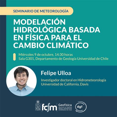 Seminario de Meteorología Modelación Hidrológica basada en Física