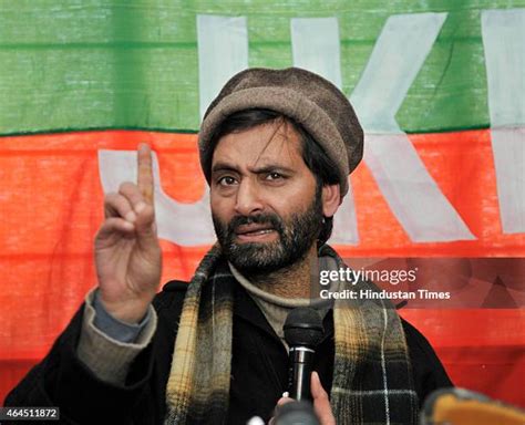 Kashmir Yasin Malik Photos And Premium High Res Pictures Getty Images