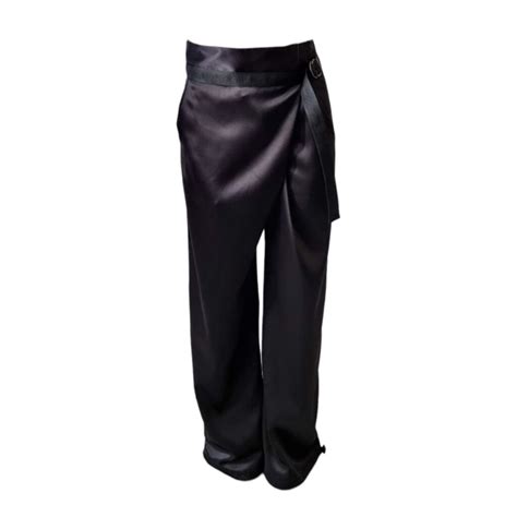 Satin Baggy Pants