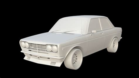 Datsun 510 WIP Modo 3dsMax On Behance