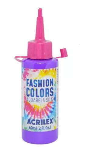 Tinta Aquarela Silk Acrilex Ml Tie Dye Parcelamento Sem Juros