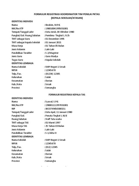 Hasil Penilaian Kinerja Tenaga Kependidikan Pdf