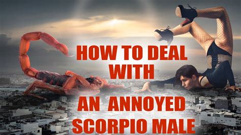 How To Deal With An Angry Scorpio Male Boldsky Youtube