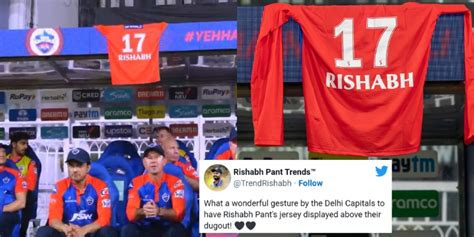 Twitterati Praises Delhi Capitals For Emotional Tribute To Captain