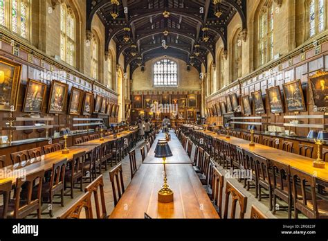 Speisesaal Des Christ Church College Oxford Oxfordshire England