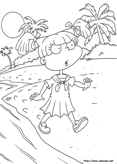 Dibujos Para Colorear De Rugrats Aventuras En Pa Ales