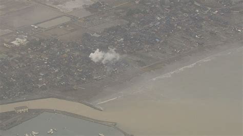 【能登半島地震】ヘリコプターからの空撮映像 石川・能登地方 ねことダンボール