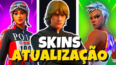 11 Melhores Skins Da Nova AtualizaÇÃo No Fortnite Youtube