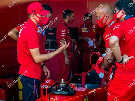 Former Ferrari Driver Michael Schumachers Son Editorial Stock Photo