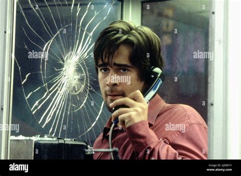 COLIN FARRELL, PHONE BOOTH, 2002 Stock Photo - Alamy