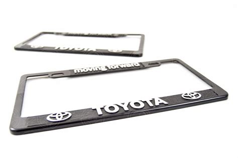 Par Marcos Porta Placas Autos Y Camionetas Toyota Mercado Libre