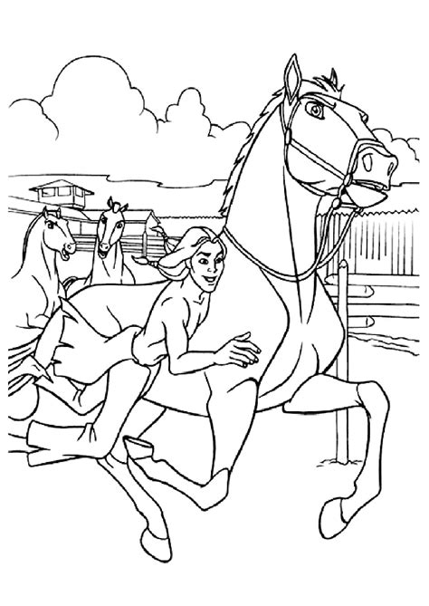 Spirit Riding Free Coloring Pages. 40 New Images Free Printable