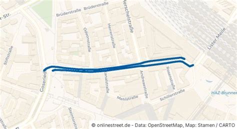 Kurt Schumacher Stra E In Hannover Mitte Stra E Im Zentrum Von