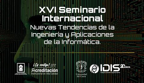 Xvi Seminario Internacional Nuevas Tendencias De La Ingeniería Y