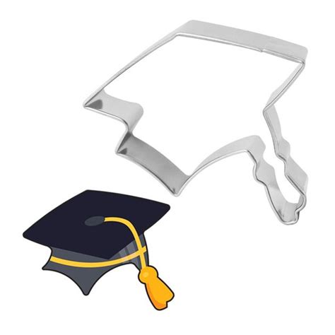 Graduation Cap Cookie Cutter