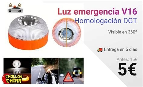 Luz De Emergencia V Homologada Dgt Por Cholloschina