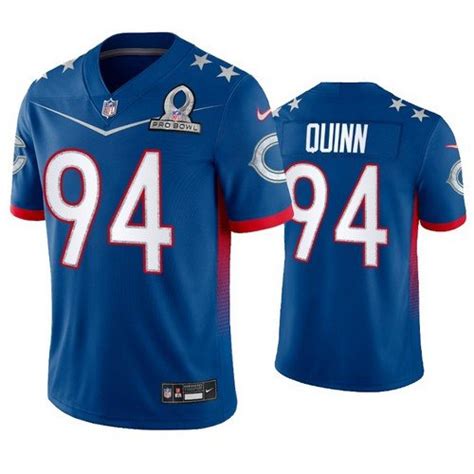 Bears Robert Quinn 2022 Pro Bowl Royal Jersey US Sports Nation