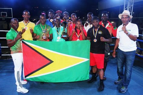 Guyana Secures Six Golds Two Silvers And A Lone Bronze At St Lucias