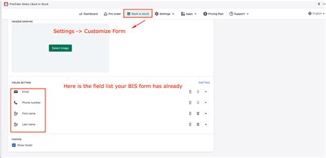 Connect the Back In Stock form element to Klaviyo subscriber account