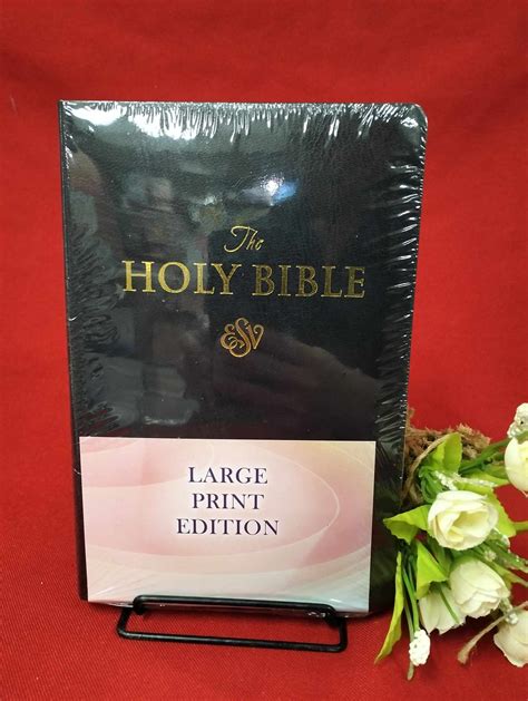 Pcbs The Holy Bible Esv English Standard Version Large Print Edition