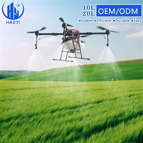 20 10 L Foldable Crop Drones Pesticides Agricultural Sprayer